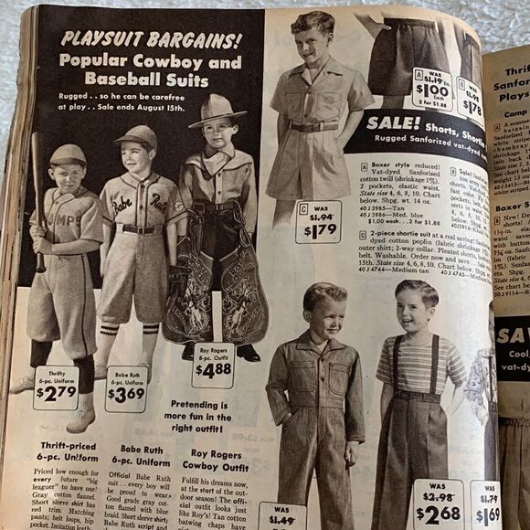 Vintage Sears 1949‎ Mid Summer Shopping Sale Catalog Book - Picture 10 of 11